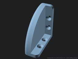 Corner Shelf 3d model