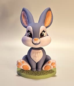 Bonnie Bunny bobblehead 3d model