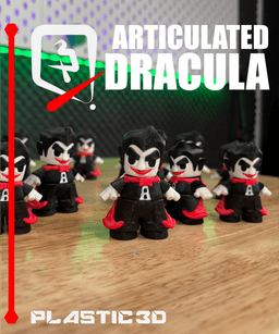 Articulated Dracula 3d model