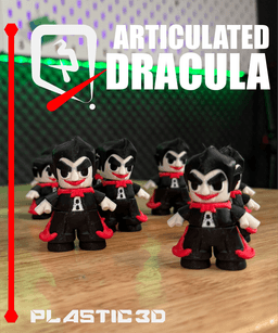 Articulated Dracula 3d model