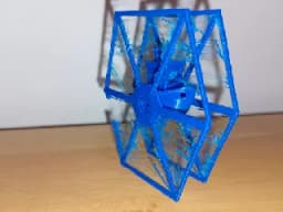 Tie fighter benchy1.stl 3d model