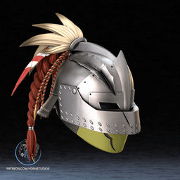 Monster Hunter Huntsmen Helmet 3D Printer STL File 3d model