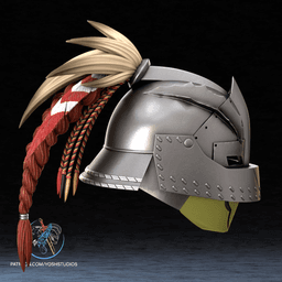 Monster Hunter Huntsmen Helmet 3D Printer STL File 3d model
