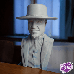 Father Gabriel Bust 3d model