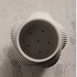 Planter with dripping tray 3d model