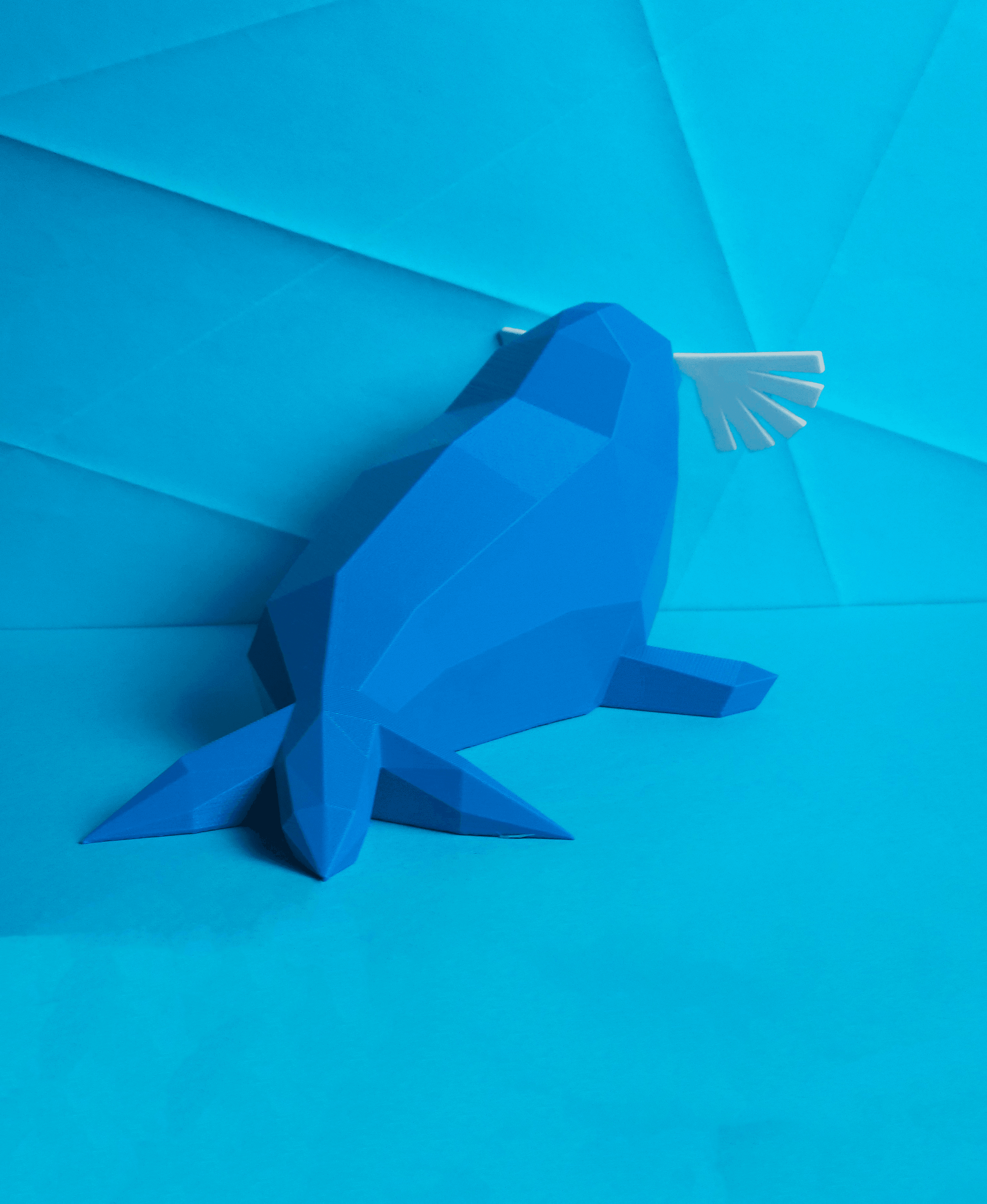Sealeo Low Poly Pokemon 3d model