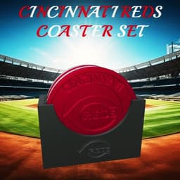 Cincinnati Reds Coaster Set (MLB) 3d model