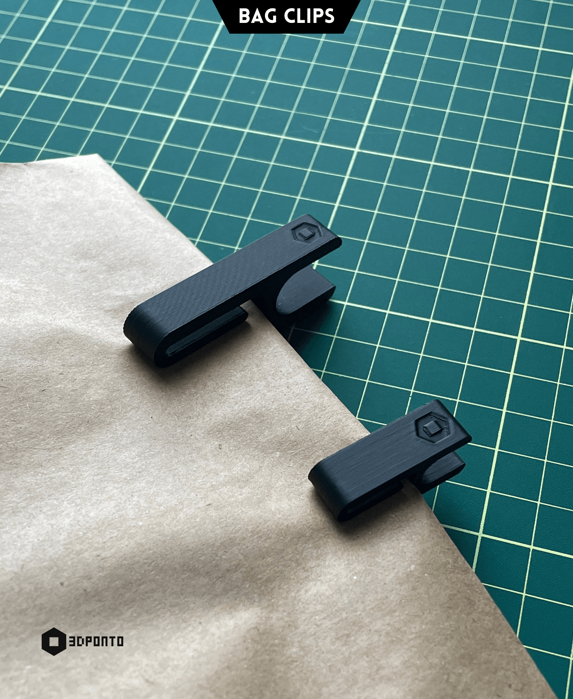 Bag Clips 3d model
