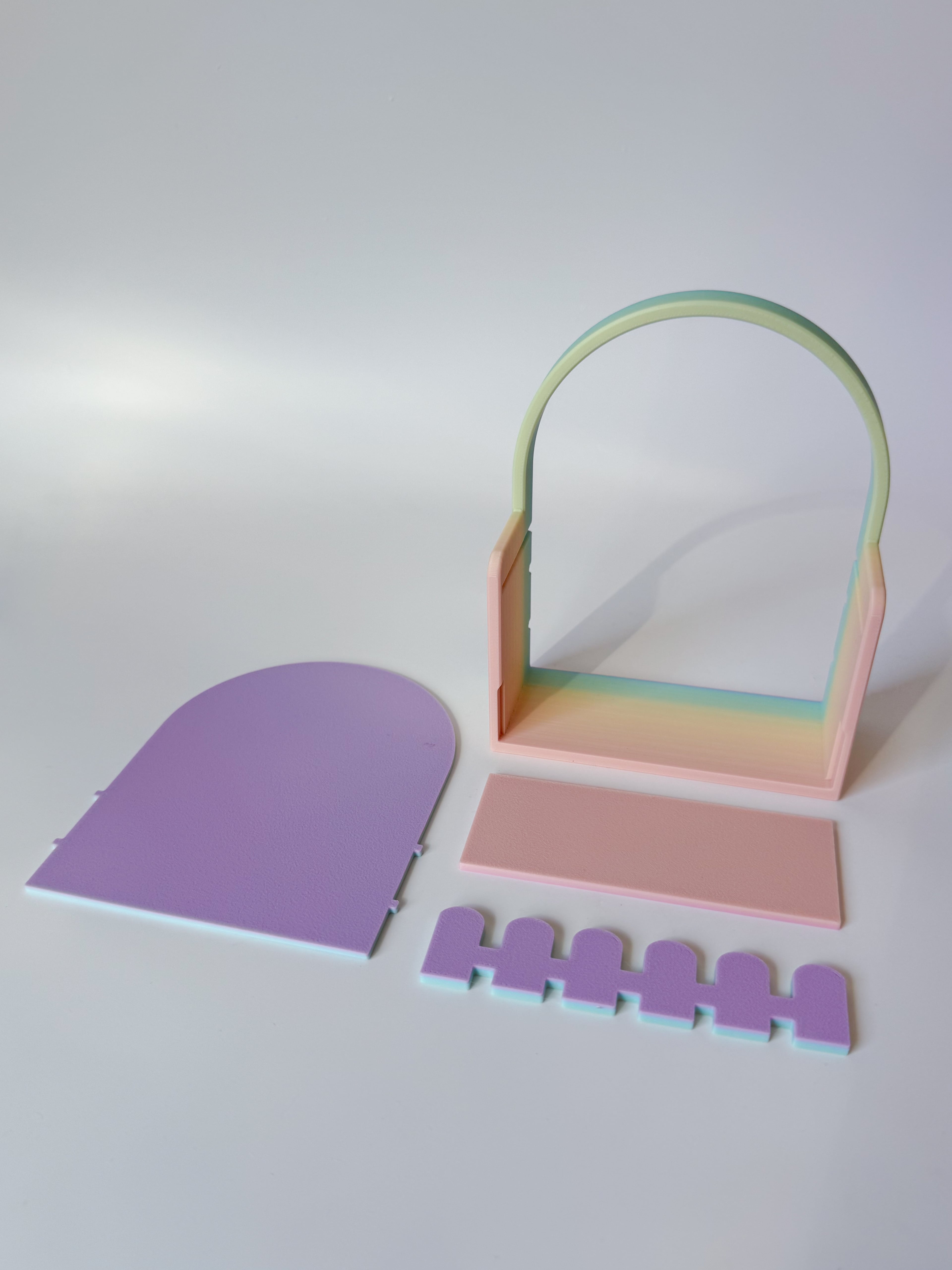 Daisy Pixie and Sunny Shelf 3d model