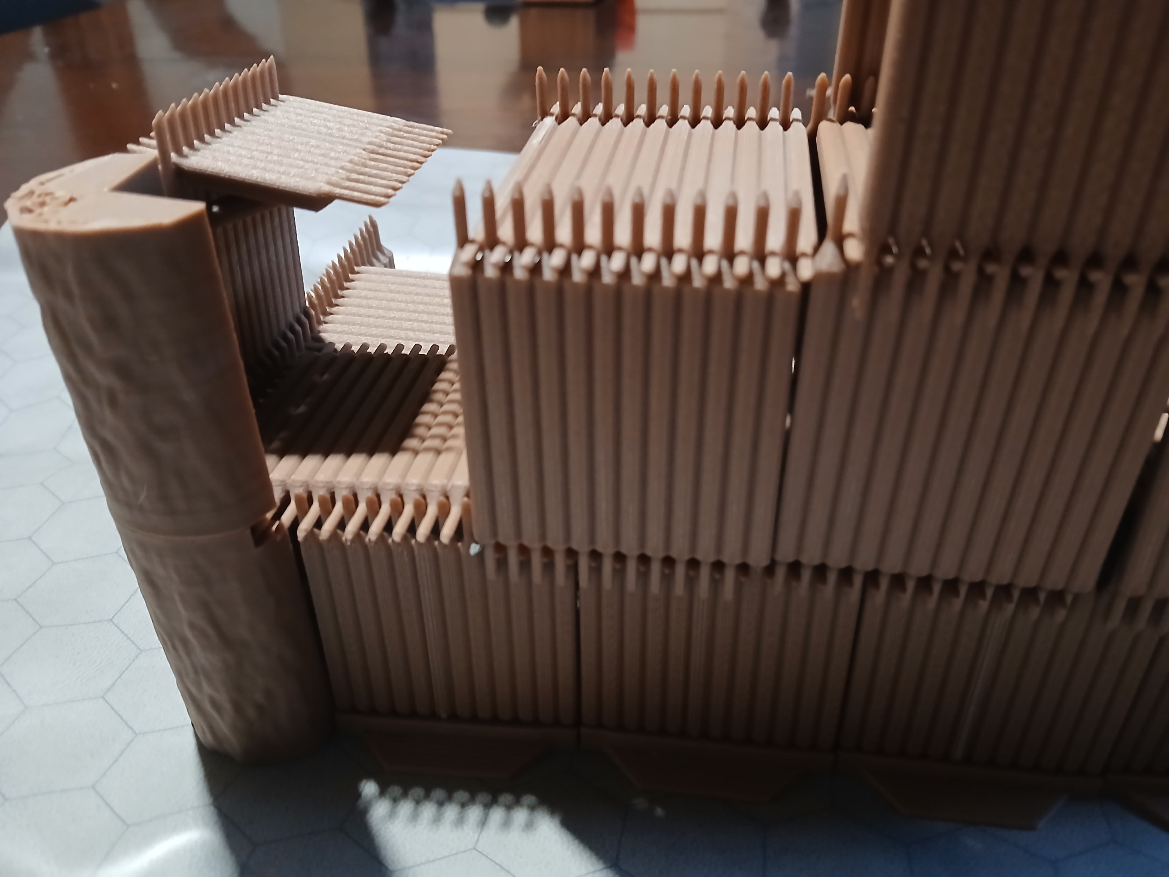 Fort Walls Modular Set 3d model
