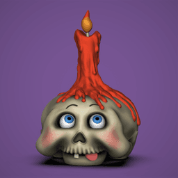 Glowing AMBER -Garbage Pail Kids 3d model