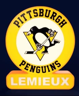 Pittsburgh Penguins Sign – LED Strip Compatible 3d model