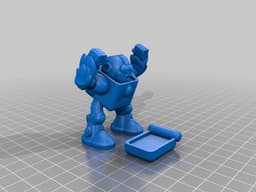HEAT MAN from MEGAMAN2 3d model