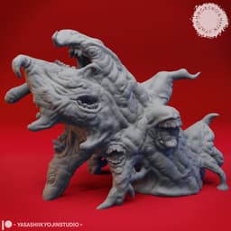 Gibbering Mouther - Tabletop Miniature 3d model