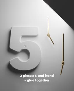 Fun Drinking Wall Clock 3d model