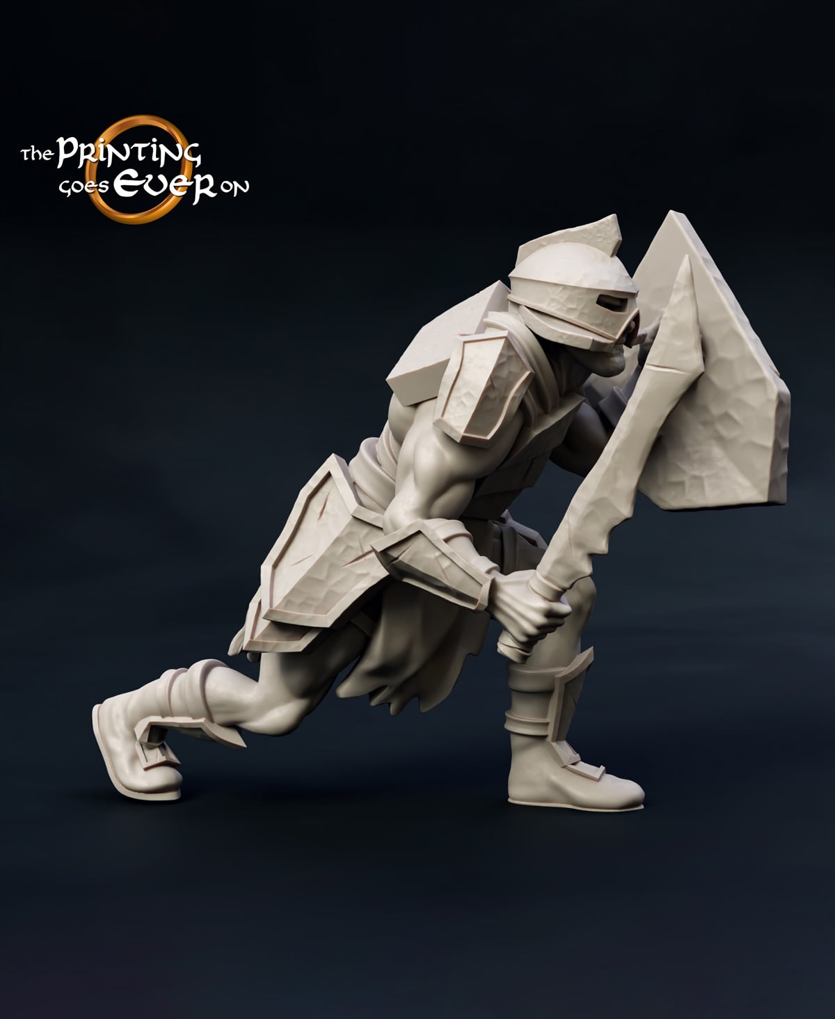 Half Orc Fighter 3d model