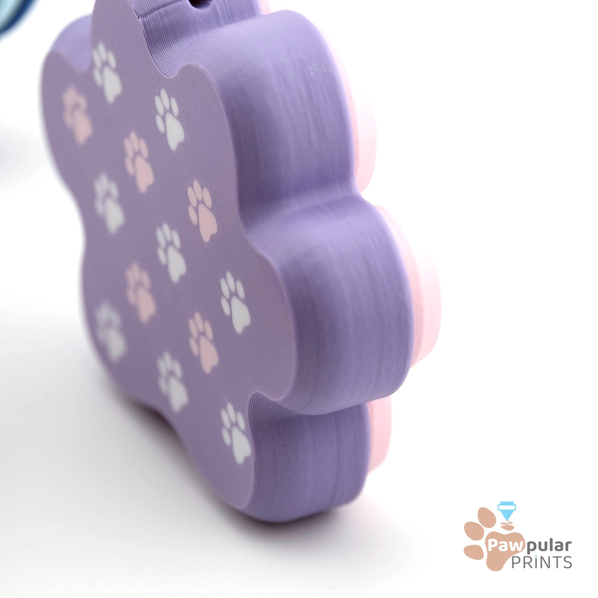 Clicky Paw Print 3d model