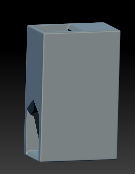 Minimalist Dice Tower 3d model