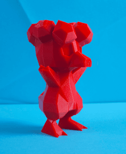 Magby Low Poly Pokemon 3d model