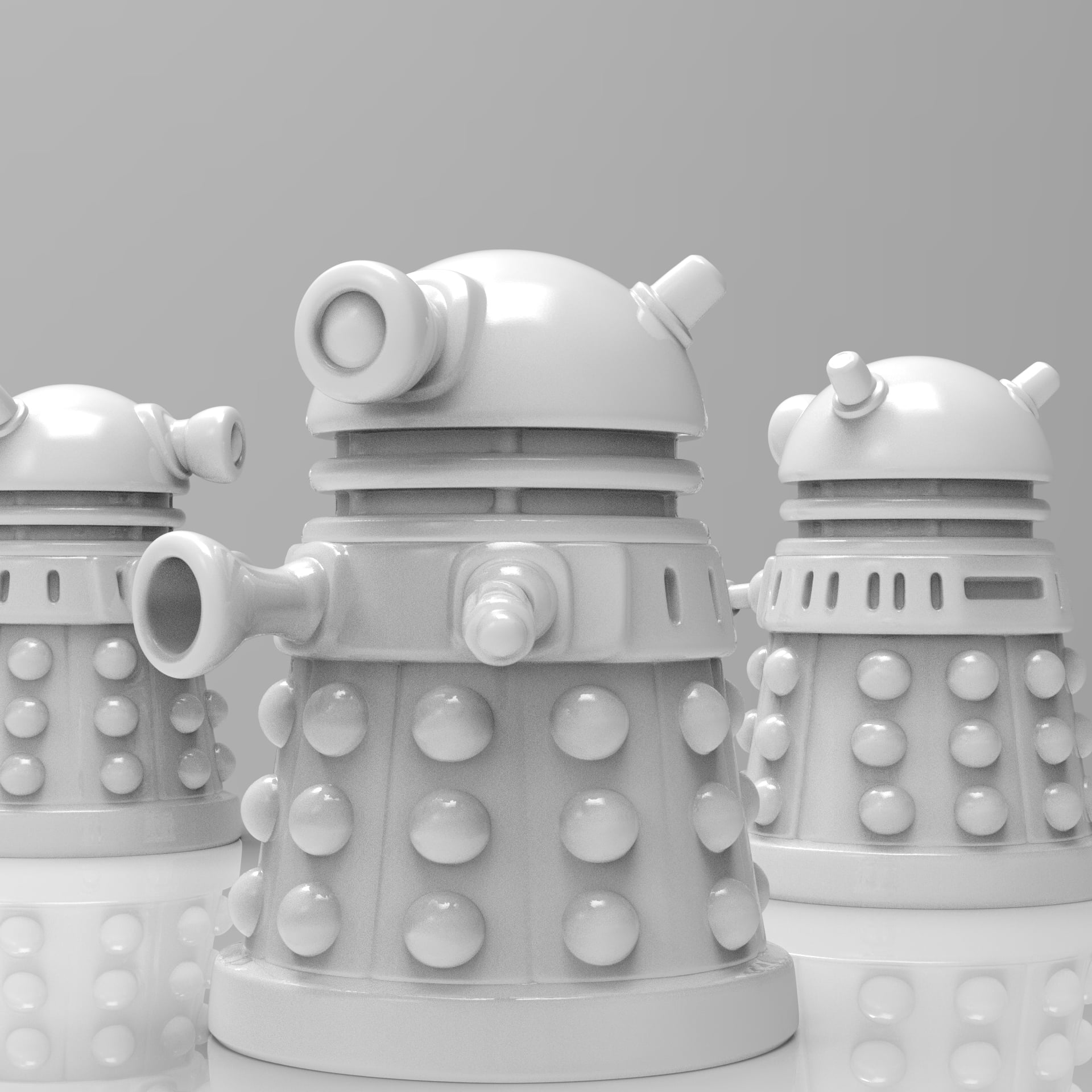 Baby Dalek 3d model