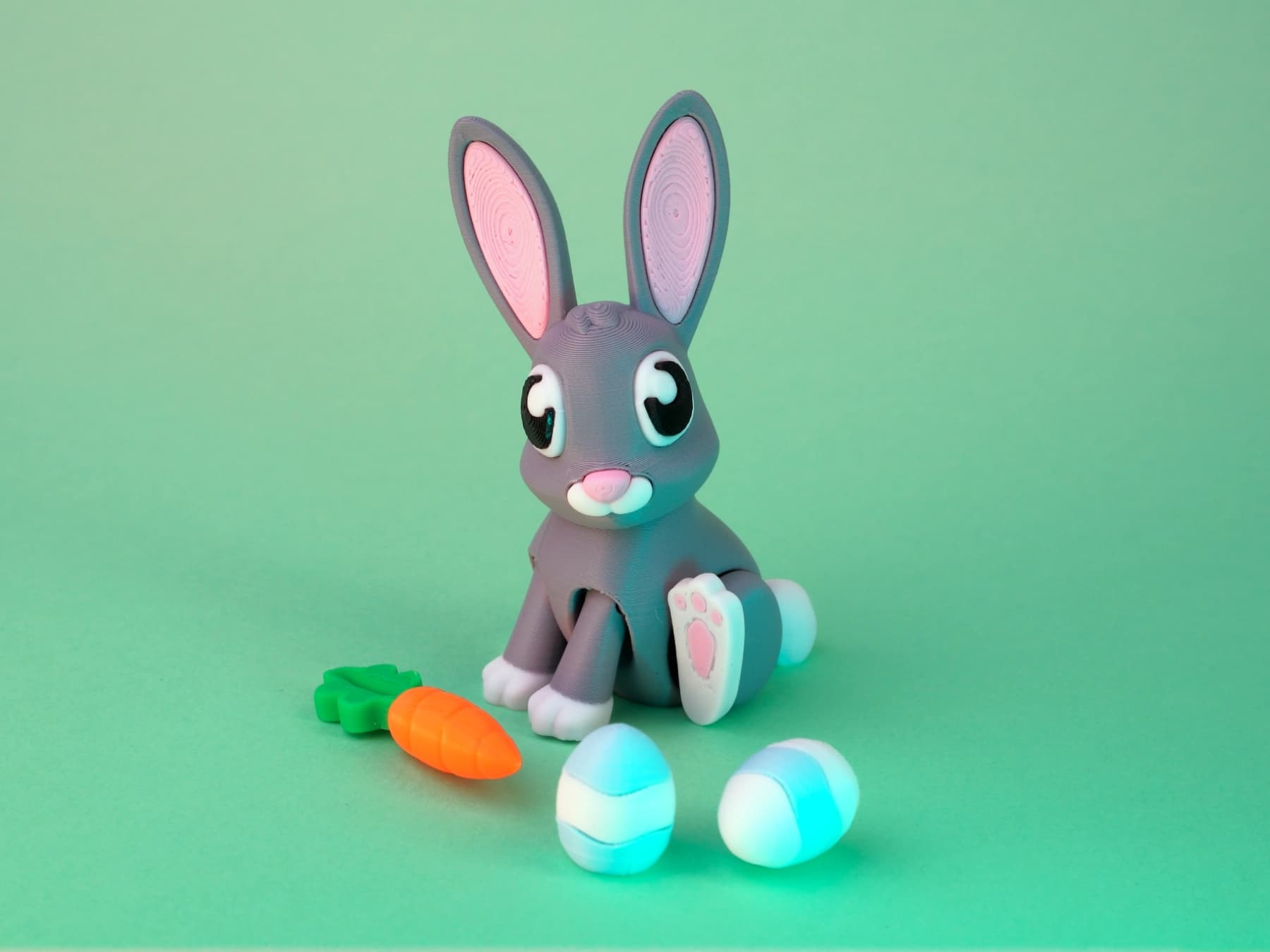 Binkybun - cute easter bunny 3d model