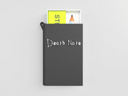 STICKEY NOTE KEYCHAIN - DEATH NOTE 3d model