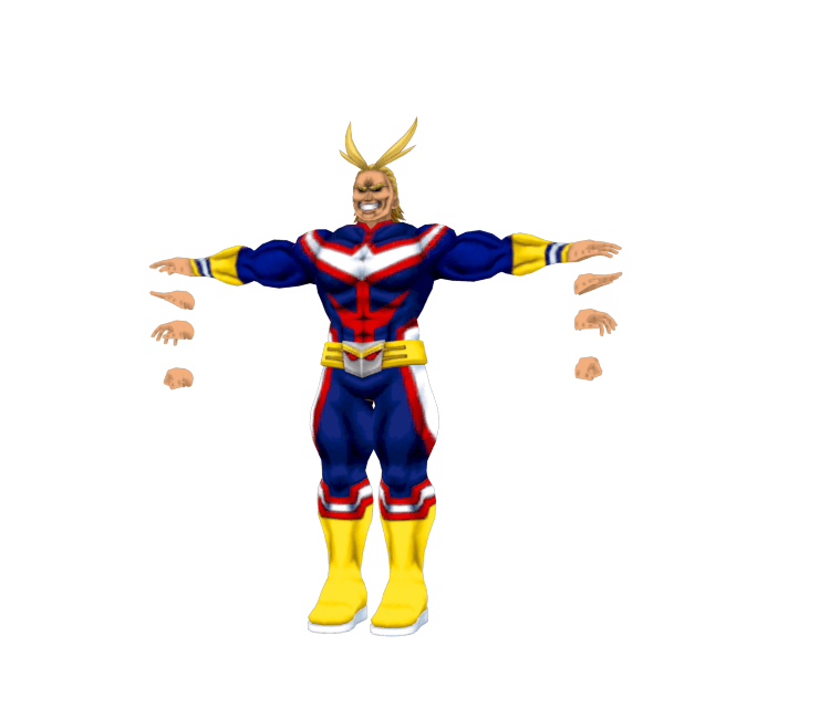 Toshinori Yagi (Hero Form I) 3d model
