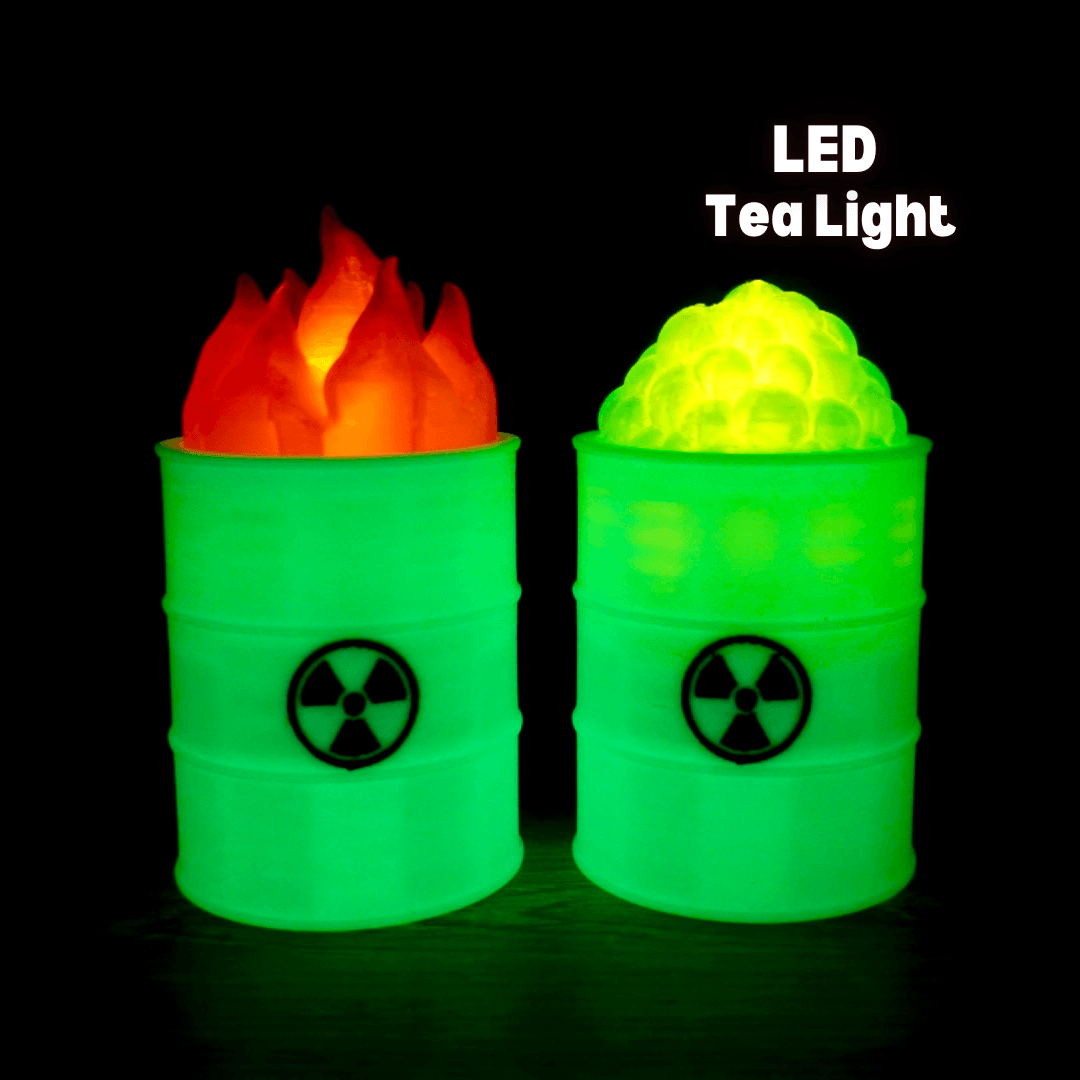 Toxic Barrel LED Tea Light 3d model