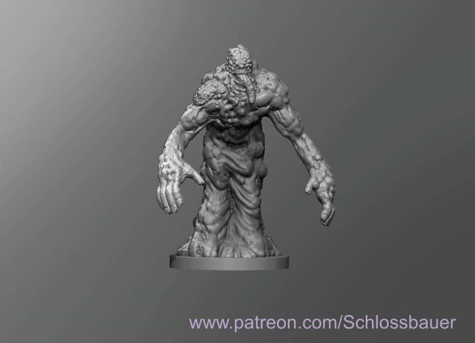 Abyssal wretch ver2 3d model