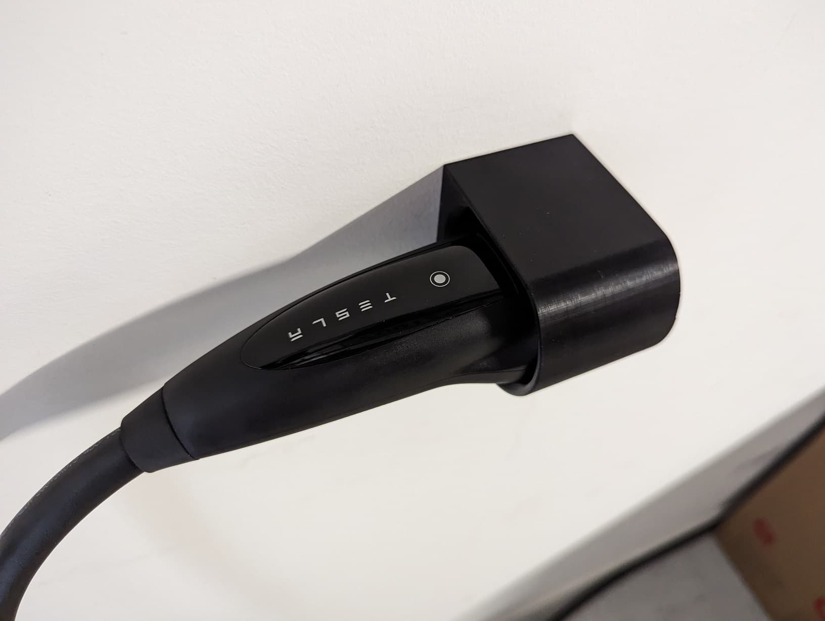 Tesla Wall Connector Type 2 Handle Holder 3d model