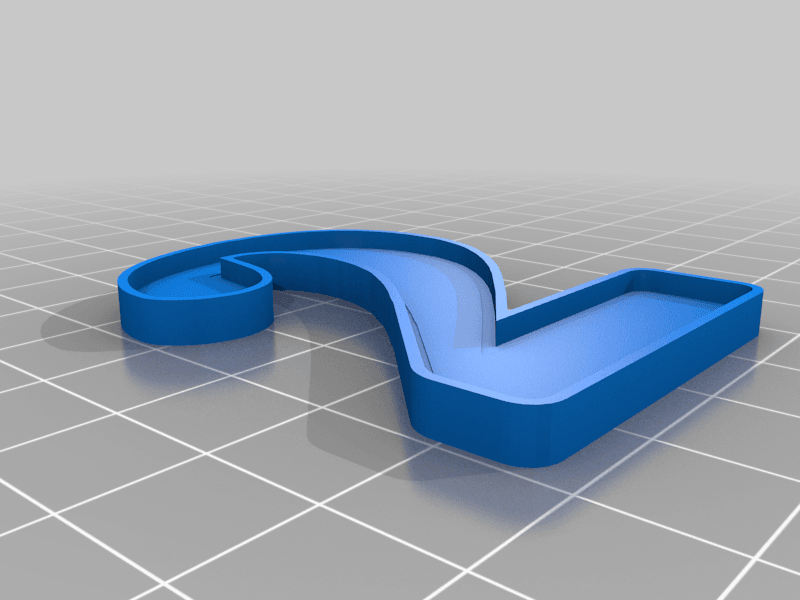 3D Number Set 3d model