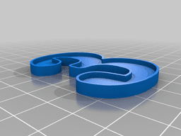 3D Number Set 3d model