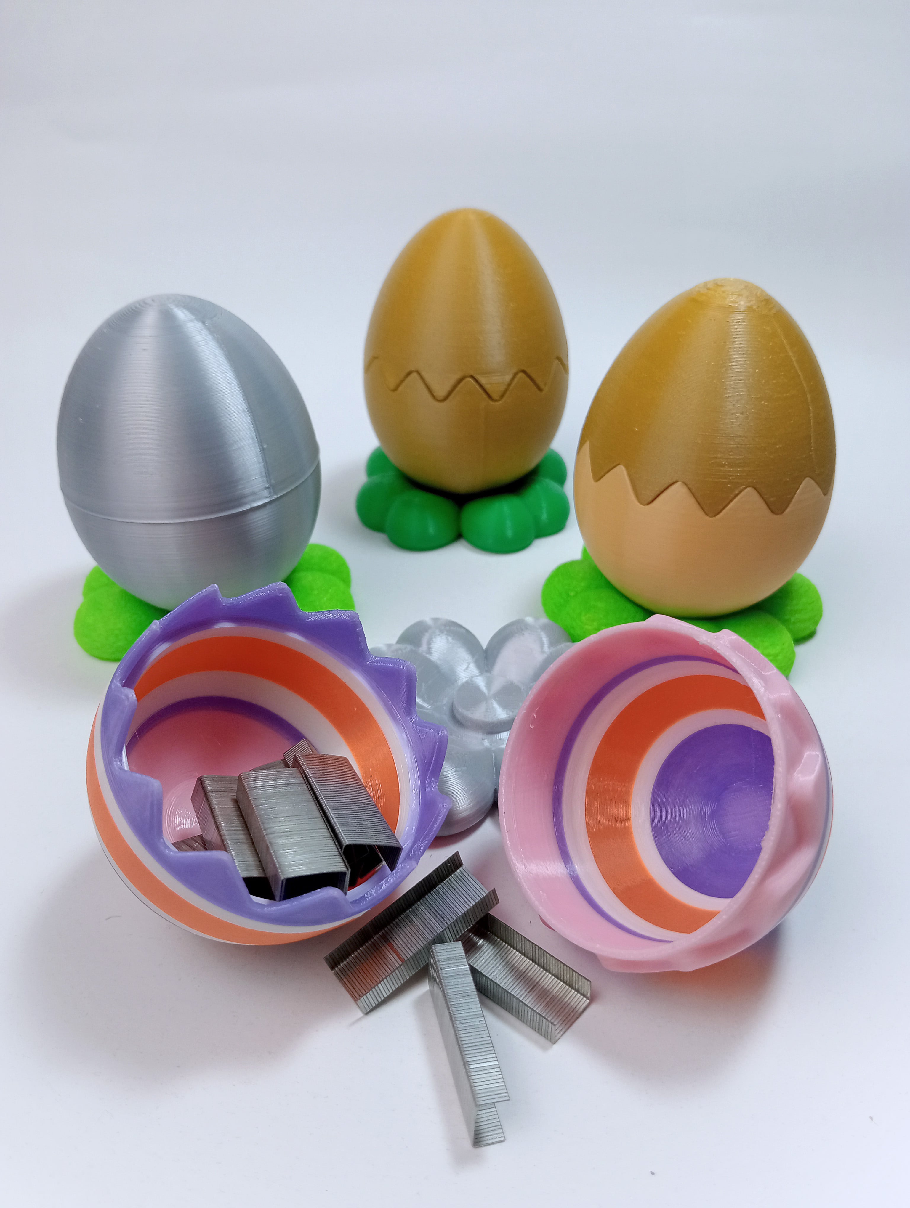 Four Leaf Clover Easter Egg Container 3d model