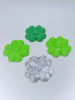 Four Leaf Clover Easter Egg Container 3d model