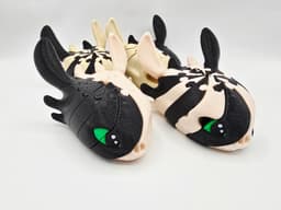Toothless Skull Twist Fidget Combo Collection 3d model