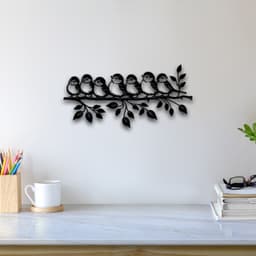 Birds Wall Art 3d model