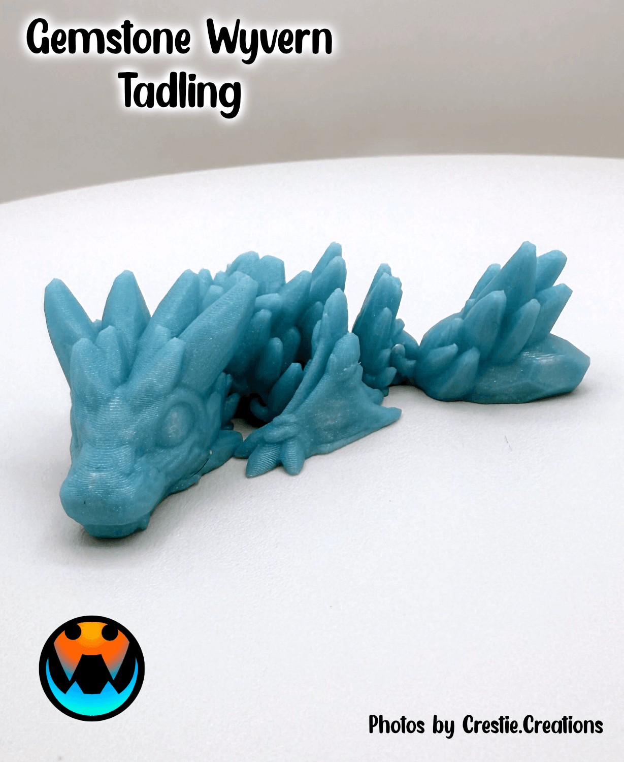 Gemstone Wyvern Tadling 3d model