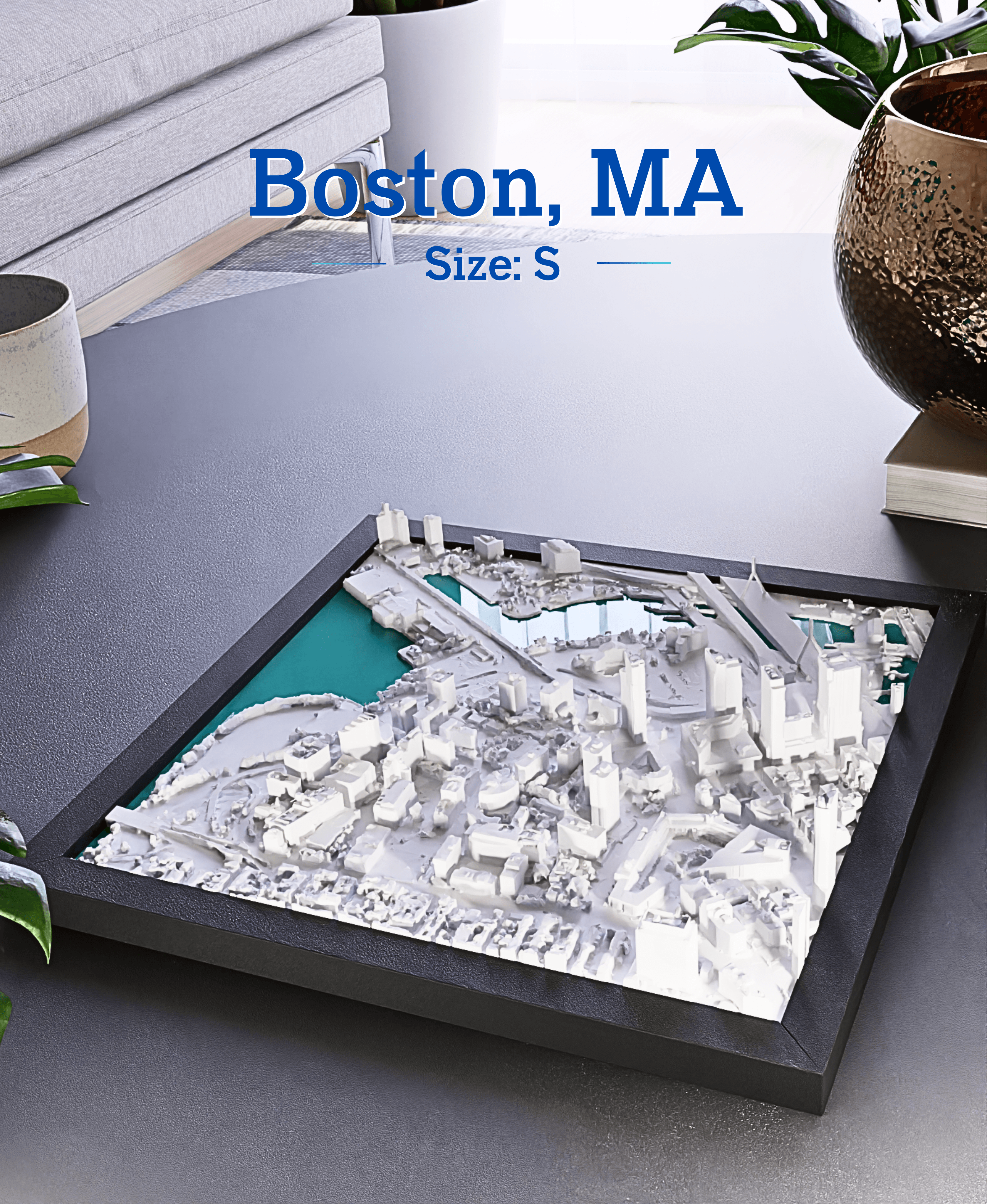 Boston, MA - Small 3d model