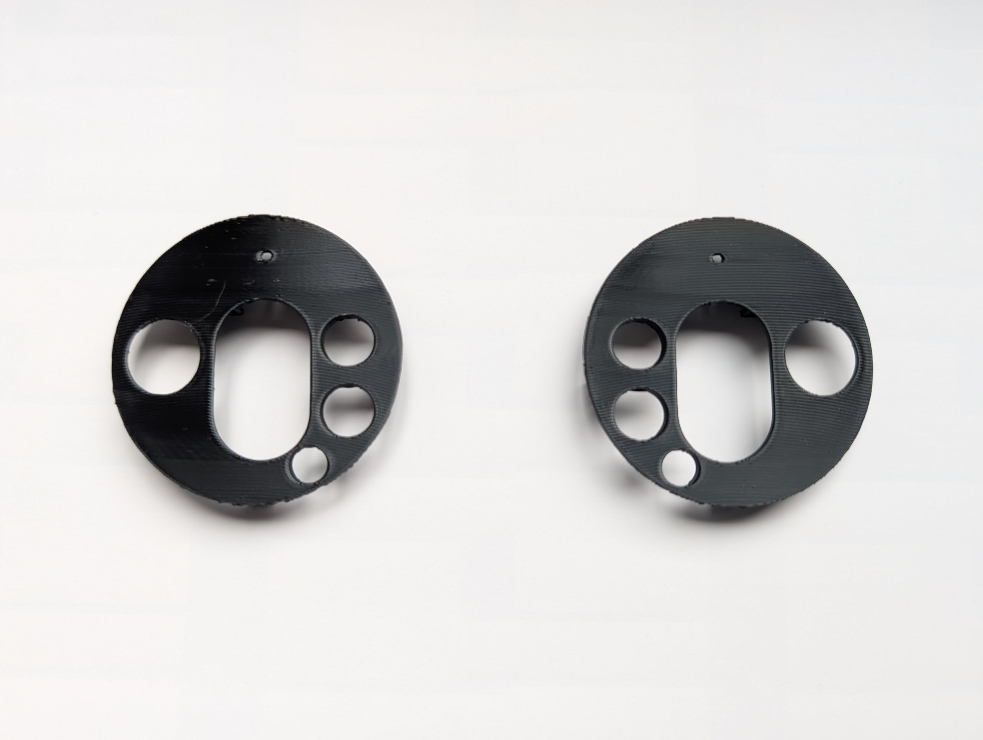 VR Controller Face Plate - Compatible with Valve Index Knuckles 3d model