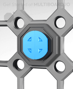 Bolt-Locked Insert - Fix Point (Folded) 3d model