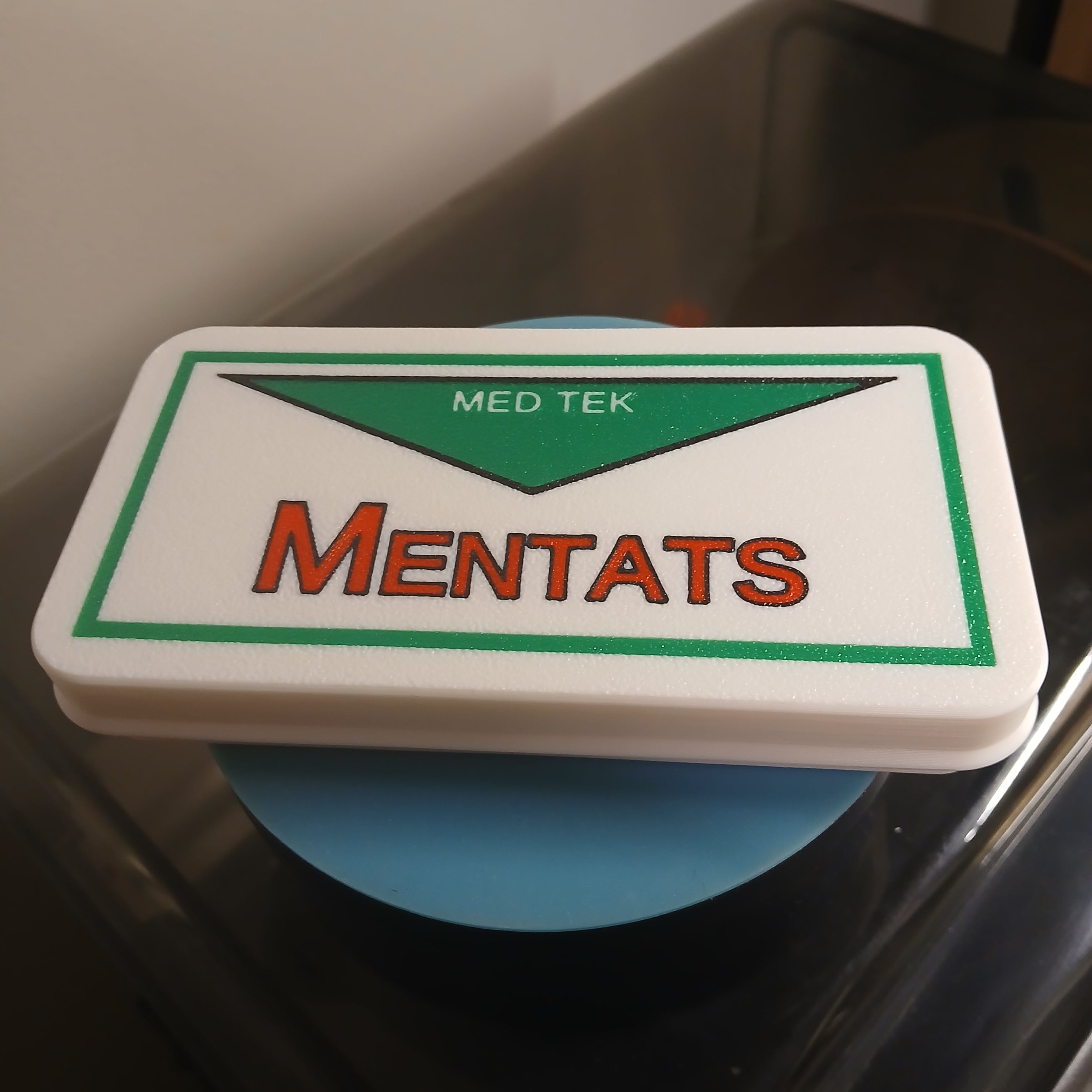 Fallout MED-TEK Mentats Container 3d model