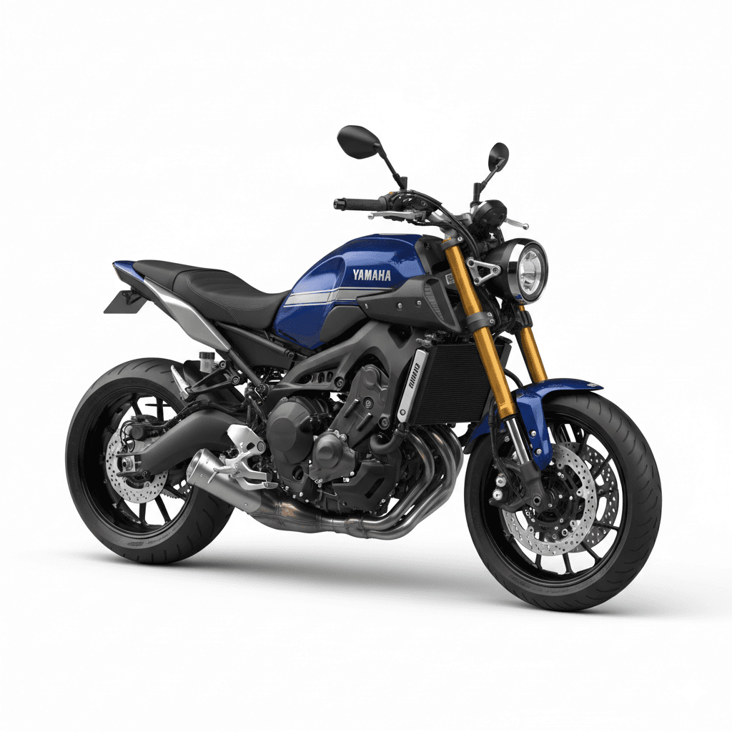 Yamaha XSR900 Neo Retro Motorcycle 3d model