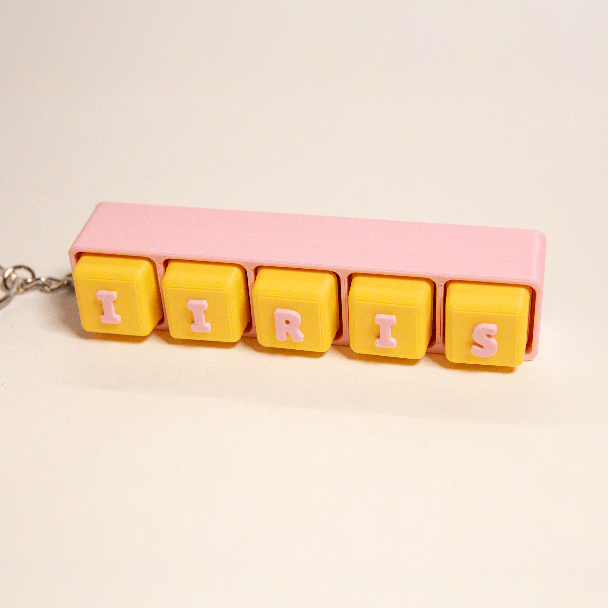 Customizable Name Fidget Clicker 3d model