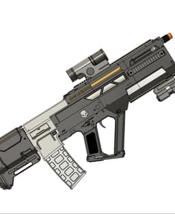 Helldivers 2 Liberator AR-23 3d model
