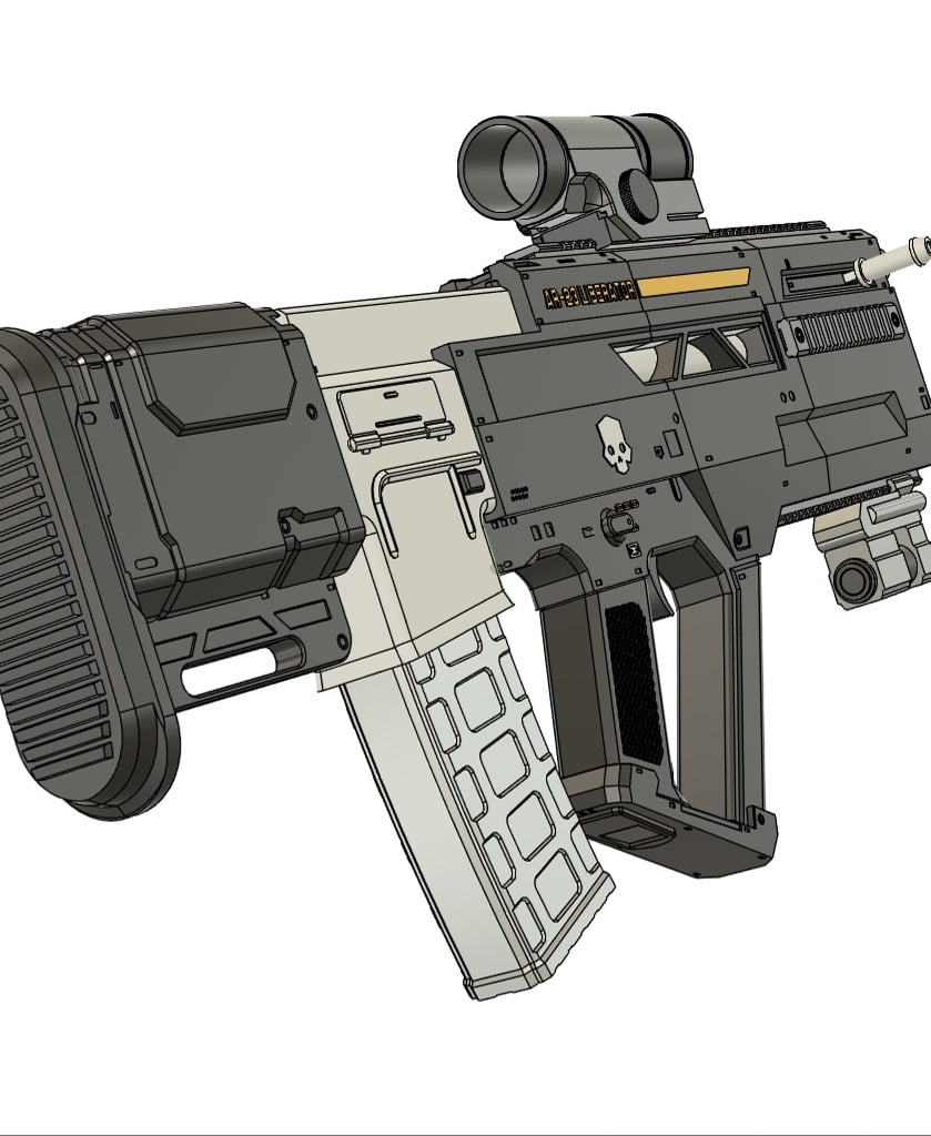 Helldivers 2 Liberator AR-23 3d model