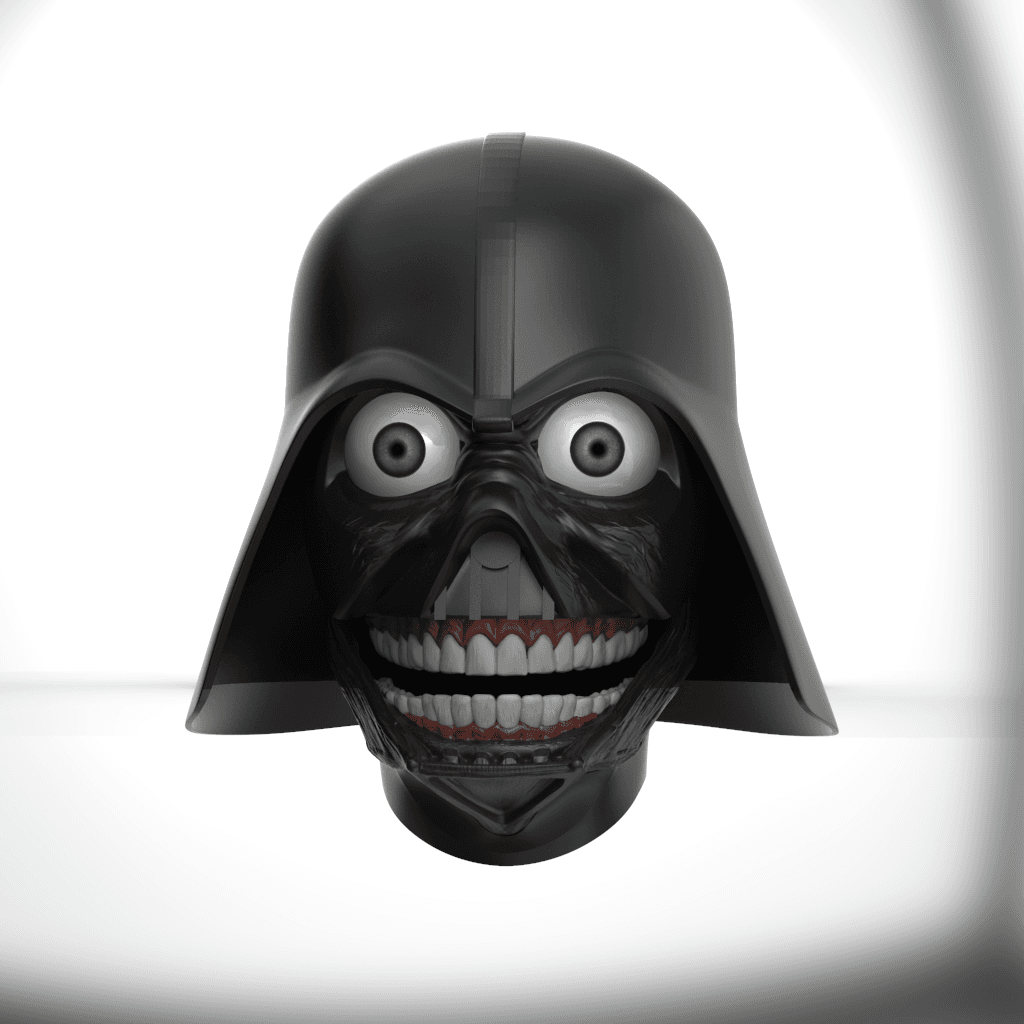 Creepy Vader 3d model