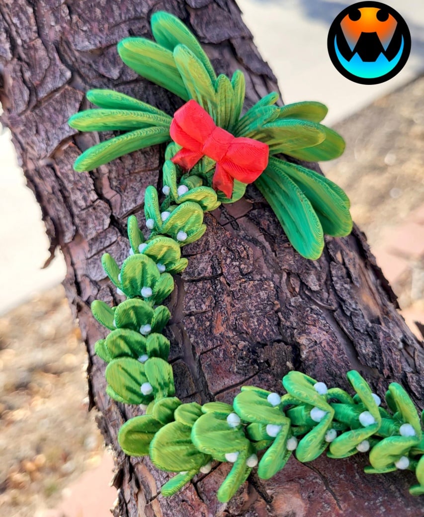 Mistletoe Dragon 3d model