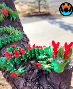 Mistletoe Dragon 3d model