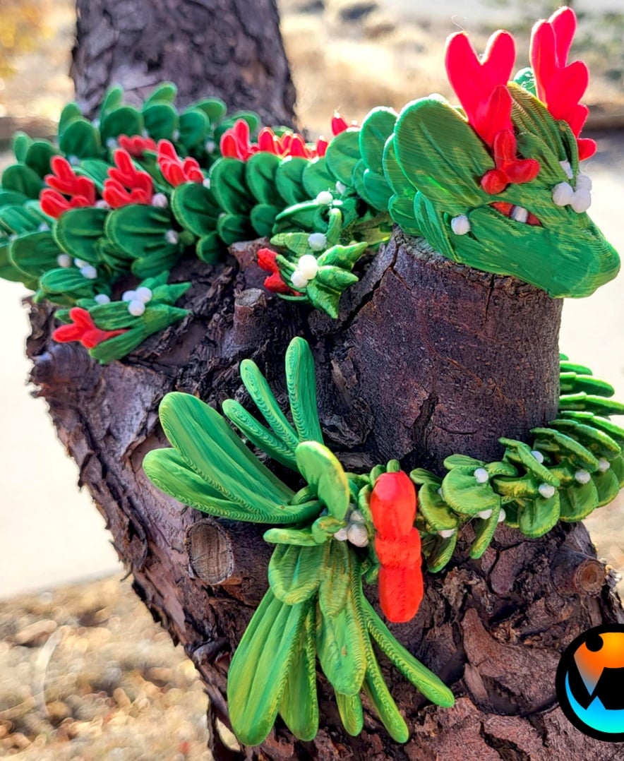 Mistletoe Dragon 3d model