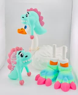TRex Outfit Goose Gear for Porch Goose 3d model